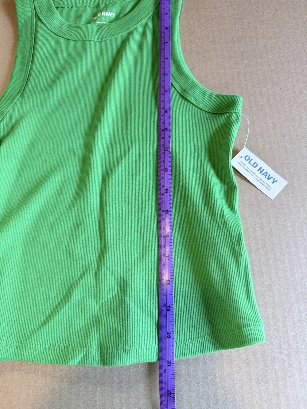 Old Navy Green Tank Top, Women’s, Bright Green, Medium